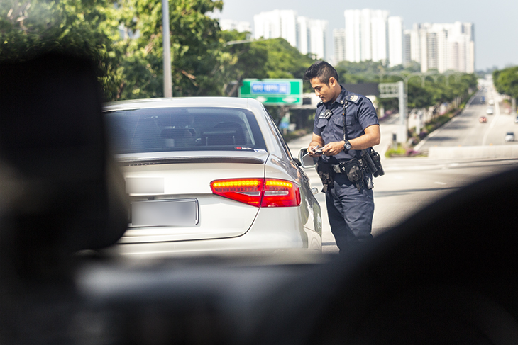 On The Road With The Traffic Police